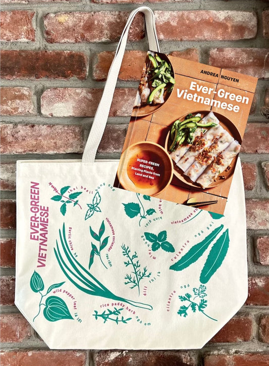 Viet Tote + Signed Book